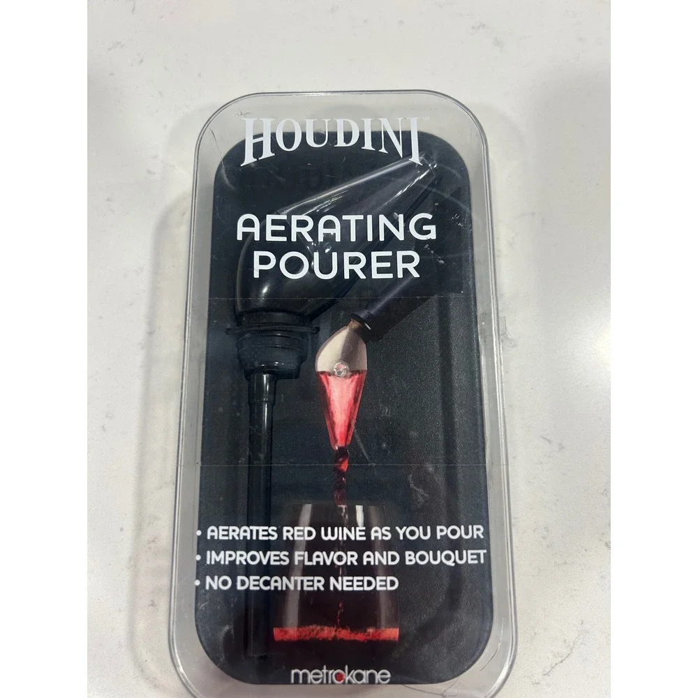 Houdini Aerating Pourer‎ MetroKANE Wine Red Wine Improvement Flavor Bouquet